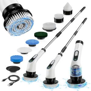 Electric Spin Scrubber Cleaning Brush Scrubber for Home
